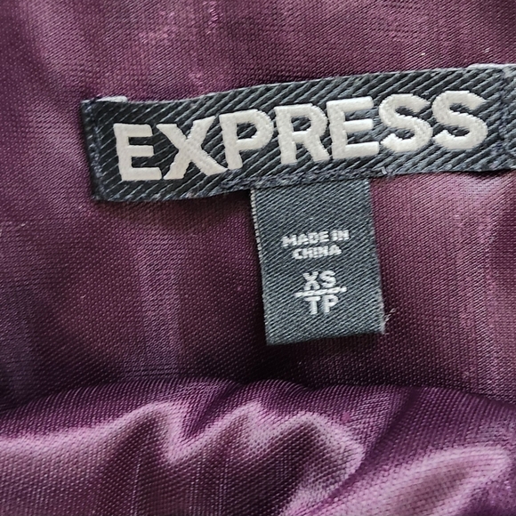 Express Purple Sleeveless Sexy Sequin Mini Dress Sz Xs Party Holiday Night Out - Picture 8 of 10